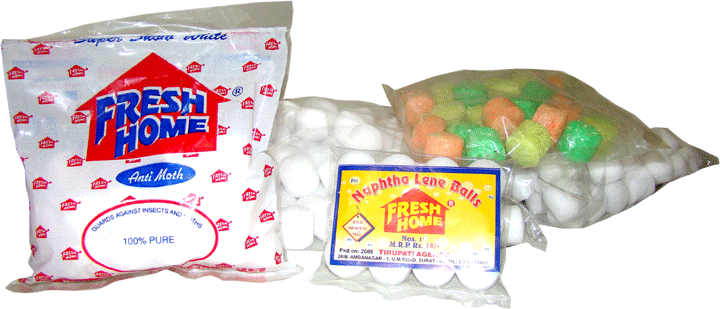 Napthalene balls